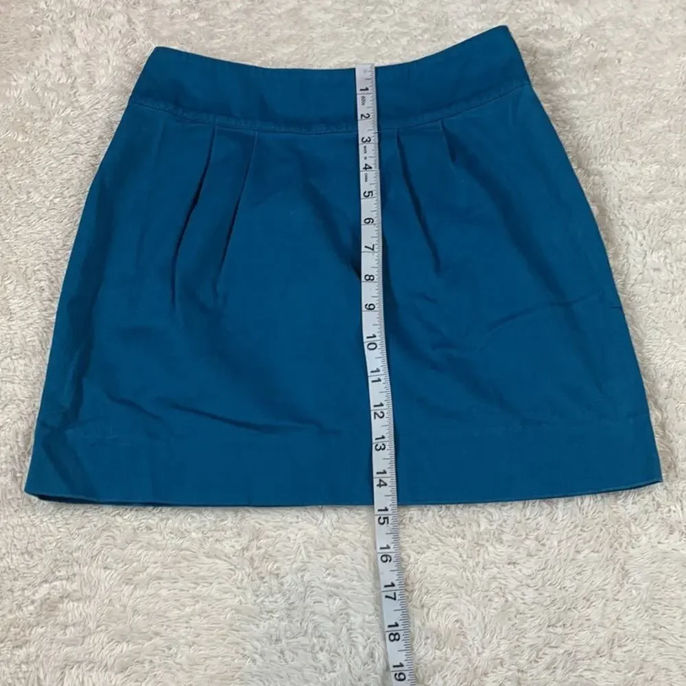 Silence and Noise Teal mini skirt, 0 - Picture 3 of 7